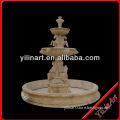 Big Marble Stone Garden Water Fountains With Lady Statues YL-P285